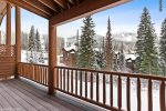 Access to the slopes just steps from this property 